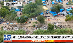 thumbnail of 6400 migrants released on parole last week fox 05162023.png