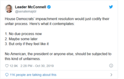 thumbnail of Screenshot_2019-10-30 McConnell Democrat Impeachment Resolution Will 'Codify Their Unfair Process'.png