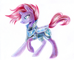 thumbnail of 1802436__safe_artist-colon-maytee_tempest+shadow_armor_broken+horn_pony_simple+background_solo_traditional+art_unicorn_white+background.jpeg