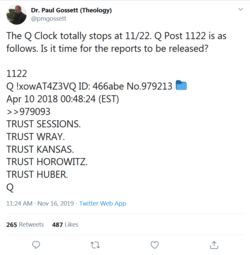 thumbnail of Screenshot_2019-11-16 Dr Paul Gossett (Theology) on Twitter The Q Clock totally stops at 11 22 Q Post 1122 is as follows Is[...].png