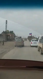 thumbnail of Mohammad - #US army vehicle pushes #Russia police vehicle off the road, today, eastern Qamishli NE #Syria.-1230218147938082818.mp4