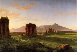 thumbnail of Thomas Cole (1801-1848) Roman Campagna - Oil on canvas 1843.jpg
