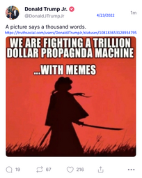 thumbnail of fighting a trillion dollar propaganda machine with memes.png