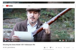 thumbnail of Shooting the Swiss Model 1851 Feldstutzer rifle - YouTube.png