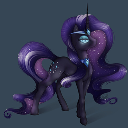 thumbnail of 659738__safe_artist-colon-evehly_nightmare+rarity_glowing+eyes_looking+at+you_simple+background_solo.jpeg