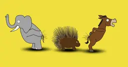 thumbnail of Porcupine_Stop_the_Elephant_and_Donkey_memes.webp