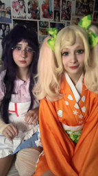 thumbnail of 7468729147209059590 até parece @lou (^з^)-☆  #danganronpa #danganronpacosplay #danganronpa2 #mikantsumiki #hiyokosaionji #mikantsumikicosplay #hiyokosaionjicosplay-264.mp4