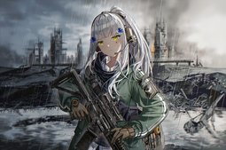 thumbnail of hk416 and agent 416 (girls frontline and 1 more) drawn by silence_girl - 81aa6e18009656a4bfac78b1f63af89f.jpg