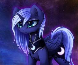 thumbnail of 1174344__safe_artist-colon-magnaluna_princess+luna_alicorn_alternate+hairstyle_bedroom+eyes_chest+fluff_female_filly_mare_night_pony_solo_woona.jpeg
