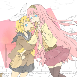 thumbnail of 14808757_p0 - 「リンちゃんとルカさん」「らか」.png