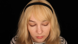 thumbnail of ASMR Asking Useless Questions, Taking Notes, Follow My Instructions, Brushing Down Your Nose, Wow! [w6mJaT_Tua0]_EDIT.webm