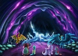 thumbnail of 2011125__safe_artist-colon-jamescorck_gallus_ocellus_sandbar_silverstream_smolder_tree+of+harmony_yona_uprooted_spoiler-colon-s09e03_cave_cave+of+harmo.jpg