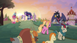 thumbnail of 2132144__safe_screencap_applejack_fluttershy_gallop+j-dot-+fry_luster+dawn_pinkie+pie_rainbow+dash_rarity_spike_twilight+sparkle_alicorn_dragon_earth+p.png