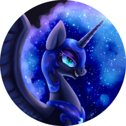 thumbnail of 2254589__safe_artist-colon-chirpy-dash-chi_nightmare+moon_alicorn_pony_bust_evil+grin_fangs_female_grin_horn_looking+at+you_mare_simple+background_smiling_solo_.png