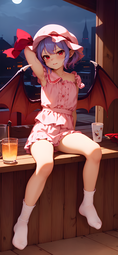 thumbnail of lolibooru 541562 ai-generated anything_(model) closed_mouth looking_at_viewer non-web_source pink_dress pointy_ears remilia_scarlet short_hair touhou_project.png