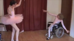 thumbnail of Инвалиды дцп танцуют дебилы балет балерина.webm