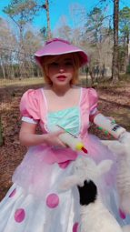 thumbnail of 7107341829401693486 they were so smol #littlebopeep #disneycosplay#lambs#littlebopeepcosplay yes that hair is bothering me too LOL_264.mp4