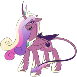 thumbnail of 1117662__safe_artist-colon-wiggles_princess+cadance_ask+king+sombra_curved+horn_dark+magic_leonine+tail_magic_nightmare+cadance_nightmarified_possessed.png