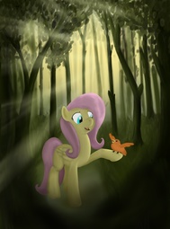 thumbnail of 391158__artist+needed_safe_fluttershy_bird_cute_forest_singing_solo.jpg