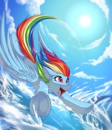 thumbnail of 2772206__safe_artist-colon-ask-dash-colorsound_derpibooru+import_rainbow+dash_pegasus_pony_cloud_flying_high+res_open+mouth_sky_solo_spread+wings_windswept+mane.jpg