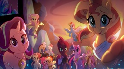 thumbnail of 2166619__safe_artist-colon-light262_applejack_discord_fizzlepop+berrytwist_fluttershy_pinkie+pie_rainbow+dash_rarity_spike_starlight+glimmer_sunset+shi.jpg