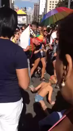 thumbnail of kid boy twerking at pride parade.webm