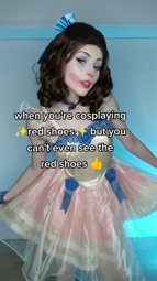 thumbnail of 7197471083455384838 can't even see them in most frames🥲 #redshoes  #identityv #veranair #veranair #veracosplay #perfumer #idvcosplay #ballerina #ballettok #foryoupage #fyp .mp4