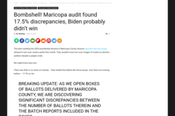 thumbnail of Screenshot 2021-06-14 at 16-36-50 Bombshell Maricopa audit found 17 5% discrepancies, Biden probably didn't win.png