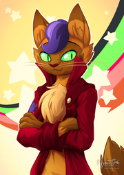 thumbnail of 1553087__safe_artist-colon-mysticalpha_capper+dapperpaws_my+little+pony-colon-+the+movie_abyssinian_anthro_cat_clothes_crossed+arms_male_slit+eyes_smil.jpeg