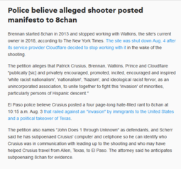 thumbnail of Screenshot_2019-10-30 Family of woman killed in shooting files lawsuit against Crusius family, 8chan website.png