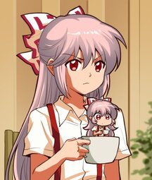 thumbnail of __fujiwara_no_mokou_and_ikari_shinji_touhou_and_1_more_drawn_by_jokanhiyou__aef881ae3a3acb349a34b969b97c9989.jpg