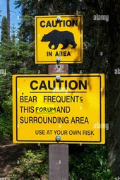 thumbnail of bear-warning-signs-in-british-columbia-canada-2B24WDT.jpg