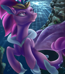thumbnail of 2315456__safe_artist-colon-com3tfire_queen+novo_seapony+28g429_my+little+pony-colon-+the+movie_bubble_clothes_crown_eyelashes_fins_fish+tail_jewelry_ocean_purpl.png