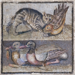 thumbnail of Mosaic_cat_ducks_Massimo_Inv124137.jpg