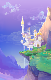 thumbnail of 1363778__safe_artist-colon-viwrastupr_background_canterlot_canterlot+castle_cliff_cloud_featured+image_grass_high+res_mountain_mountain+range_no+pony_phone+wall.png