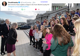 thumbnail of Grassley twt instagram 03102020.png