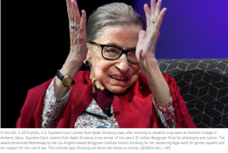 thumbnail of Ruth Bader Ginsburg to receive $1 million Berggruen Prize.png