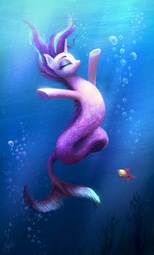 thumbnail of 2362995__safe_artist-colon-magfen_starlight+glimmer_sunburst_fish_mermaid_merpony_bubble_colored+pupils_crepuscular+rays_eyes+closed_female_fish+tail_flowing+ma.jpg