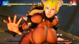 thumbnail of Street Fighter V AE Laura vs R. Mika PC Mod #2.jpg