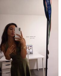 thumbnail of ~It's just a time~ ️ #gold #tan #brownhair #summer #latin #green #photo #love #dress #kiss #time.jpg