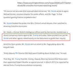 thumbnail of washington times strzok kortan page clinton email crossfire hurricane steele Flynn Comey rod mueller special counsel march 2019 russia.png