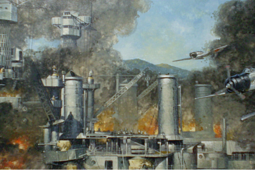 thumbnail of Fall of the Giants_Ron Finger_1979_Battleship Row.PNG