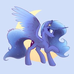 thumbnail of 2049596__safe_artist-colon-lollipony_princess+luna_alicorn_ethereal+mane_female_flower_flower+in+hair_mare_moon_pony_sideview_simple+background_solo_sp.jpeg