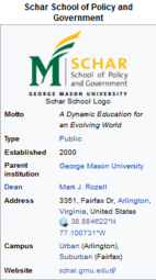 thumbnail of Screenshot_2019-10-31 Schar School of Policy and Government - Wikipedia.png