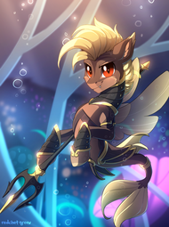 thumbnail of 2142809__safe_artist-colon-redchetgreen_oc_oc+only_armor_looking+at+you_male_mermaid_mermaidized_seapony+(g4)_solo_species+swap_trident_underwater_.png