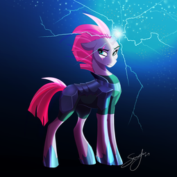 thumbnail of 2057159__safe_artist-colon-streetfair_tempest+shadow_broken+horn_electricity+magic_eye+scar_female_glowing+horn_hoof+shoes_horn_mare_pony_scar_signatur.png