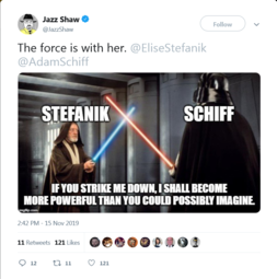 thumbnail of Screenshot_2019-11-16 Jazz Shaw on Twitter The force is with her EliseStefanik AdamSchiff… .png