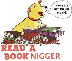 thumbnail of dog read a book nigger.jpg
