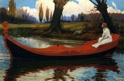 thumbnail of The Lady of Shalott — William Trego_GW2Y5iia8AEvCTj.jpg