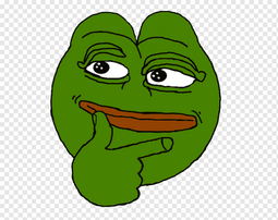 thumbnail of png-transparent-green-animal-character-illustration-emoji-pepe-the-frog-thought-emoticon-meme-emoji-face-vertebrate-head.png